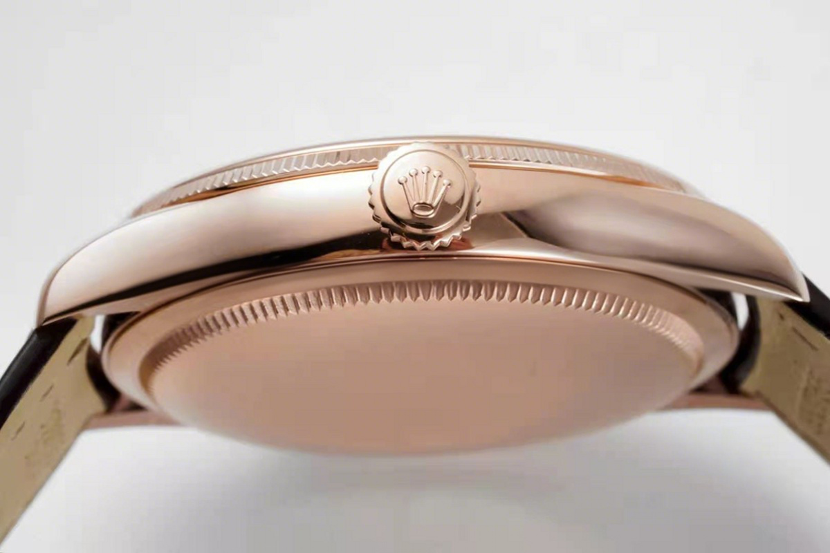 Rolex Cellini Time 50509 White Dial with Stick Marker in Rose Gold-fasswatch