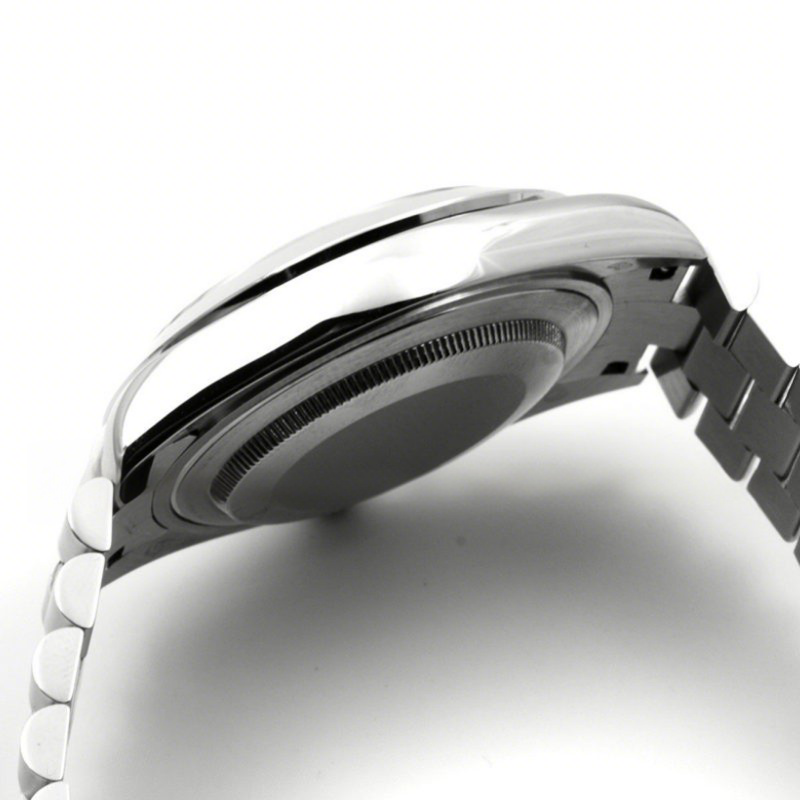 Rolex Day-Date II 218206 President Platinum Black Dial-fasswatch