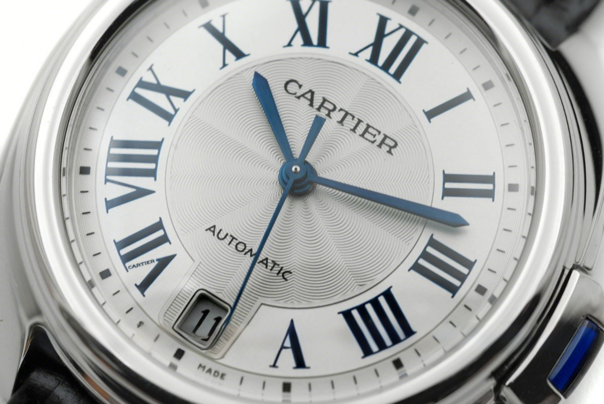 Cle de Cartier in Steel 35mm-fasswatch