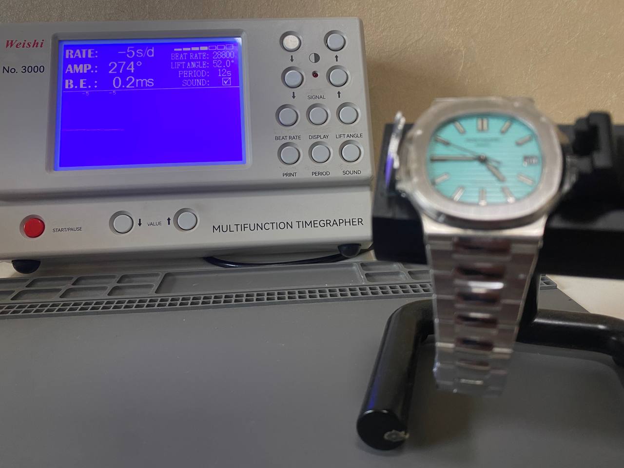 Patek Philippe Nautilus Tiffany Replica 5711 blue-fasswatch