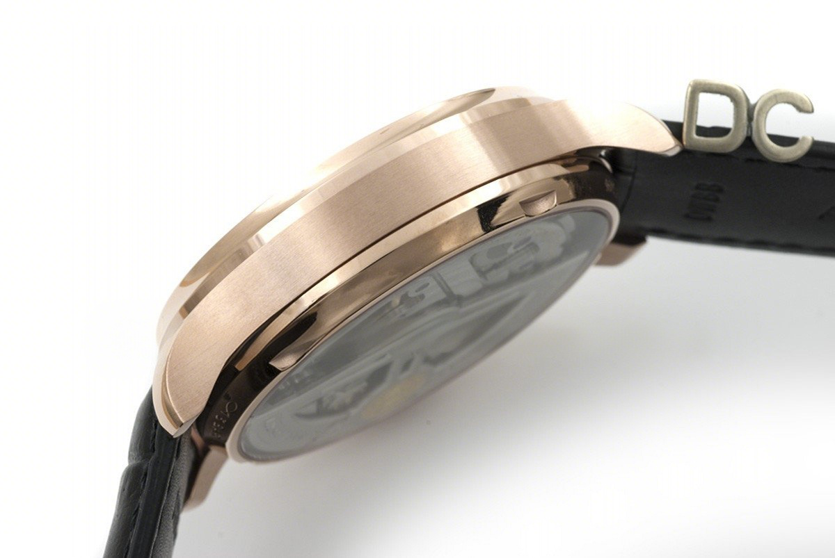 IWC Portuguese Automatic 7 Day IW5007 Black dial in Rose Gold-fasswatch