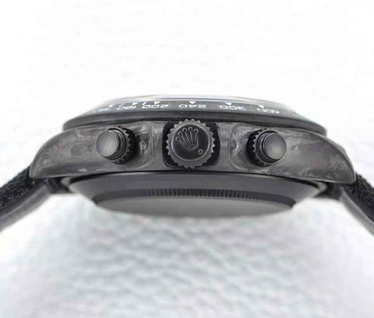 Rolex Daytona DIW All Black Carbon-fasswatch