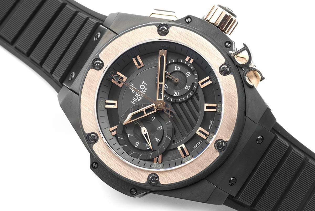 Hublot Big Bang King Power Foudroyante Black/Rose Gold-fasswatch