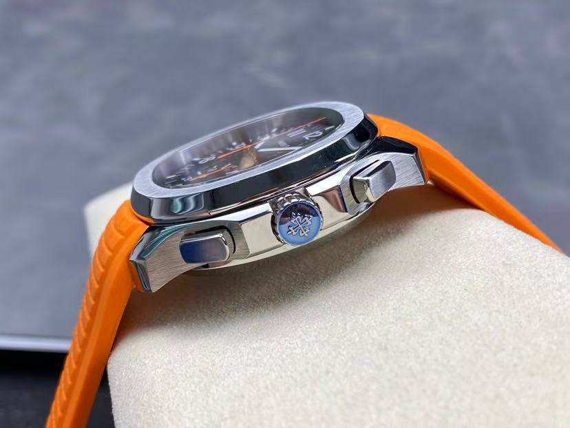 Patek Philippe Aquanaut Chronograph Stainless Steel B&P 5968A-001-fasswatch