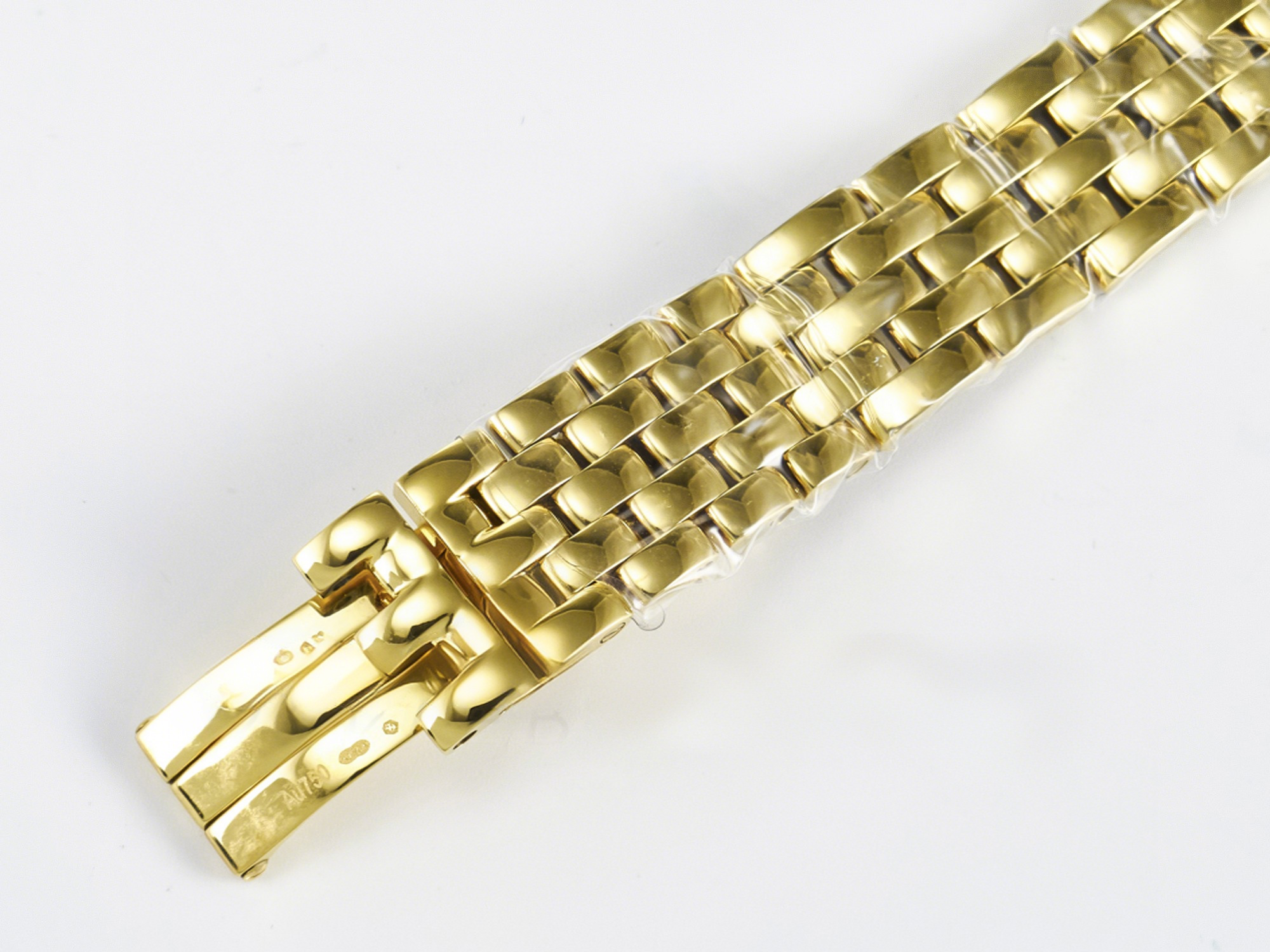 Cartier Panthère Secrete Ladies 22mm YG 8848F 1:1 Best Edition White Dial on YG Bracelet Ronda Quartz-fasswatch