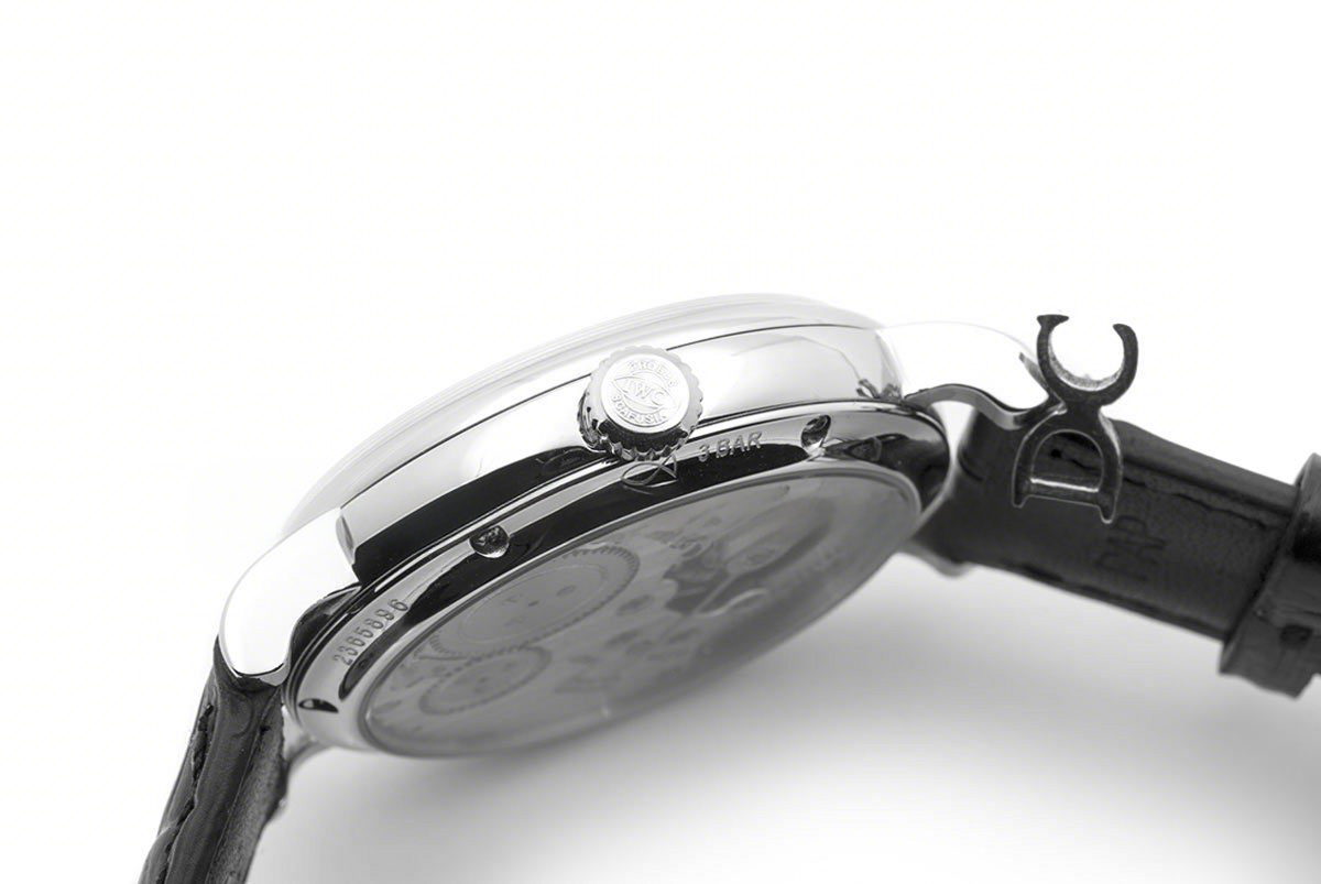 IWC Vintage Portofino Hand Wound IW544805 White Dial in Steel-fasswatch