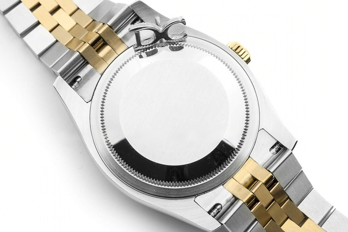 Rolex Datejust II 116333 Yellow Gold Dial in Gold/Steel with Diamond Markers-fasswatch