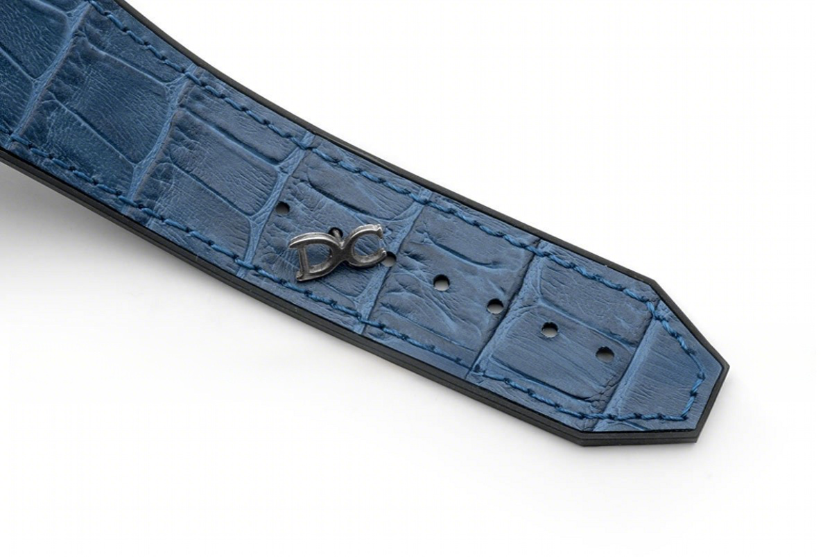 Hublot Classic Fusion Chronograph Blue Dial with Blue Marker in Rose Gold-fasswatch