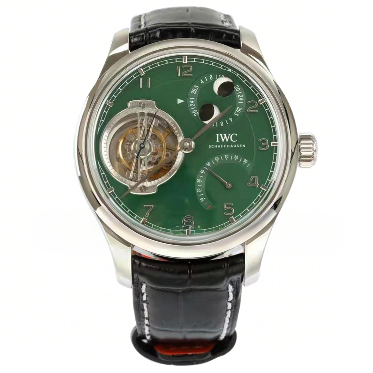 IWC Portugieser Constant-Force Tourbillon Edition ‘150 Years’ IW5902 Green Dial-fasswatch