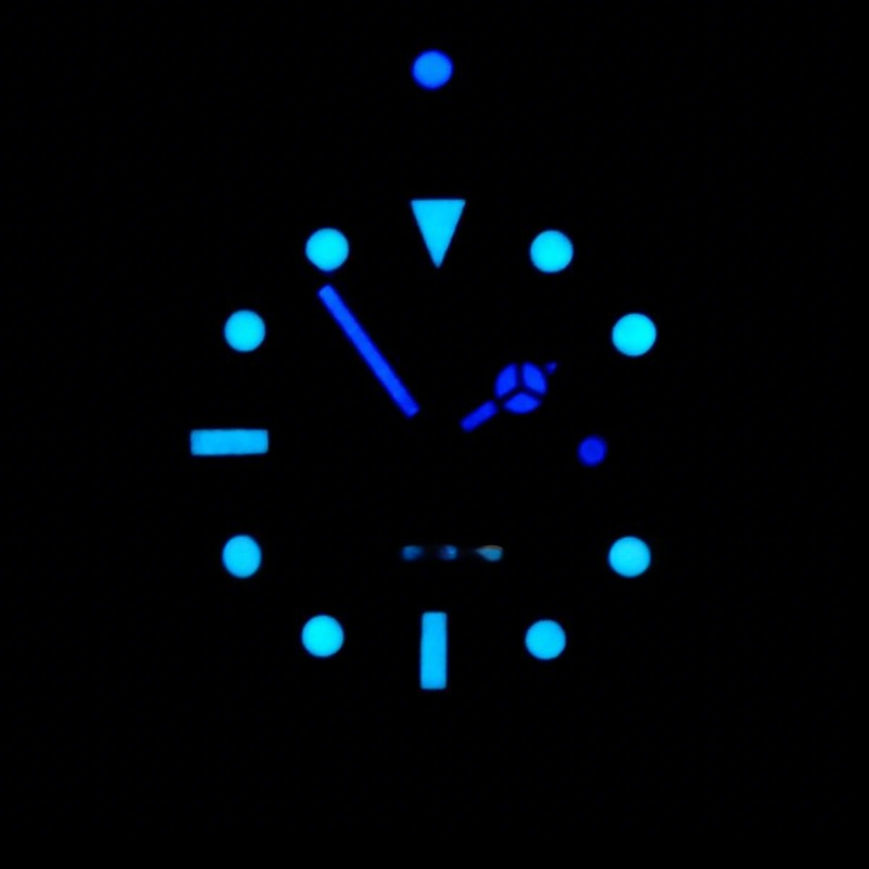 Rolex Blaken Submariner D Blue PVD Steel-fasswatch