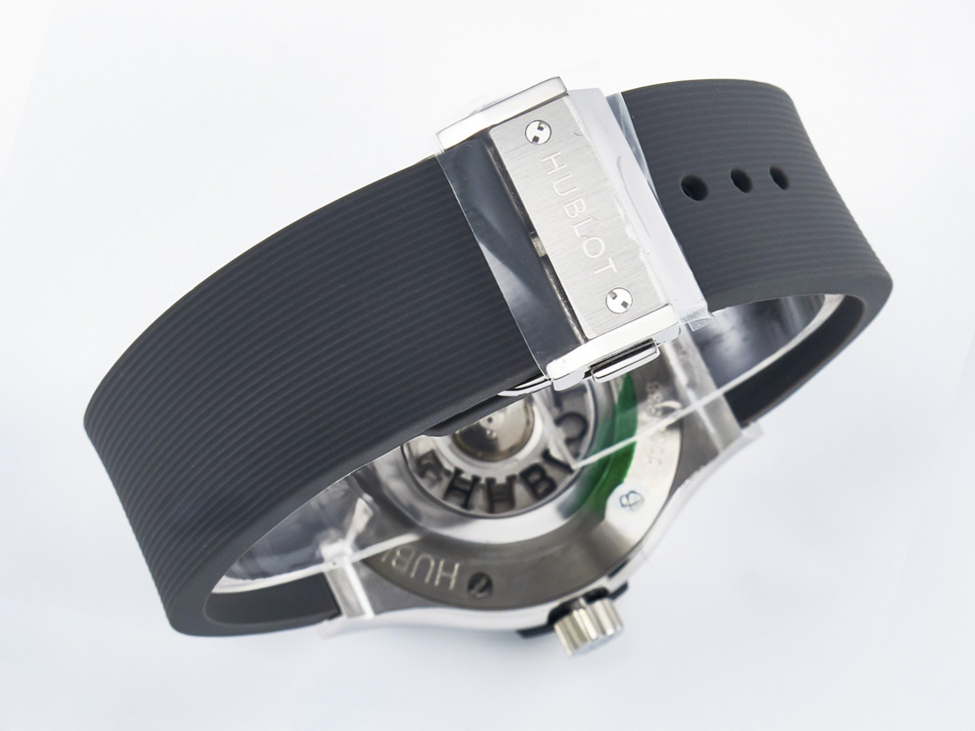 Hublot Classic Fusion Bang 42mm HBF 1:1 Best Edition Gray Dial on Gray Rubber Strap A2892-fasswatch