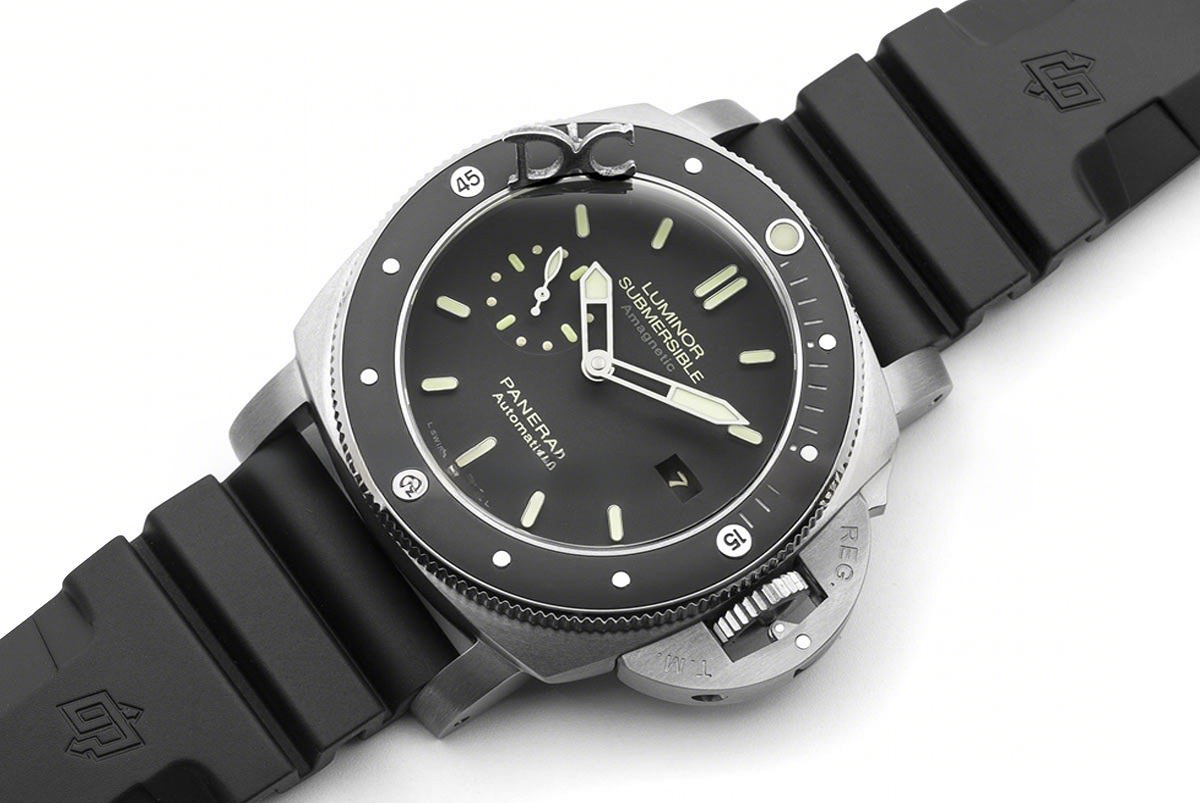 Panerai PAM389 Luminor Submersible 1950 Amagnetic 3 Days Automatic Titanio-fasswatch