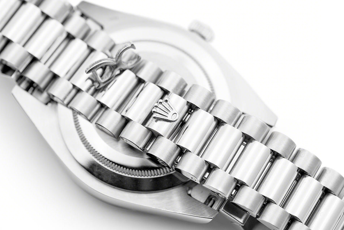 Rolex Day-Date 40 228206 Blue Dial in Steel with Arabic Markers-fasswatch