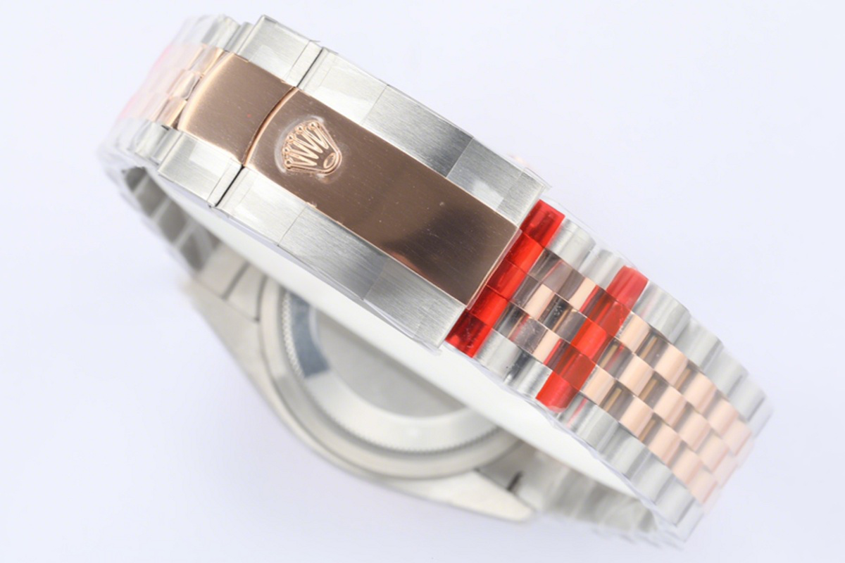 Rolex Datejust 36 126231 Silver Dial in Steel/Everose Gold on Jubilee Bracelet-fasswatch