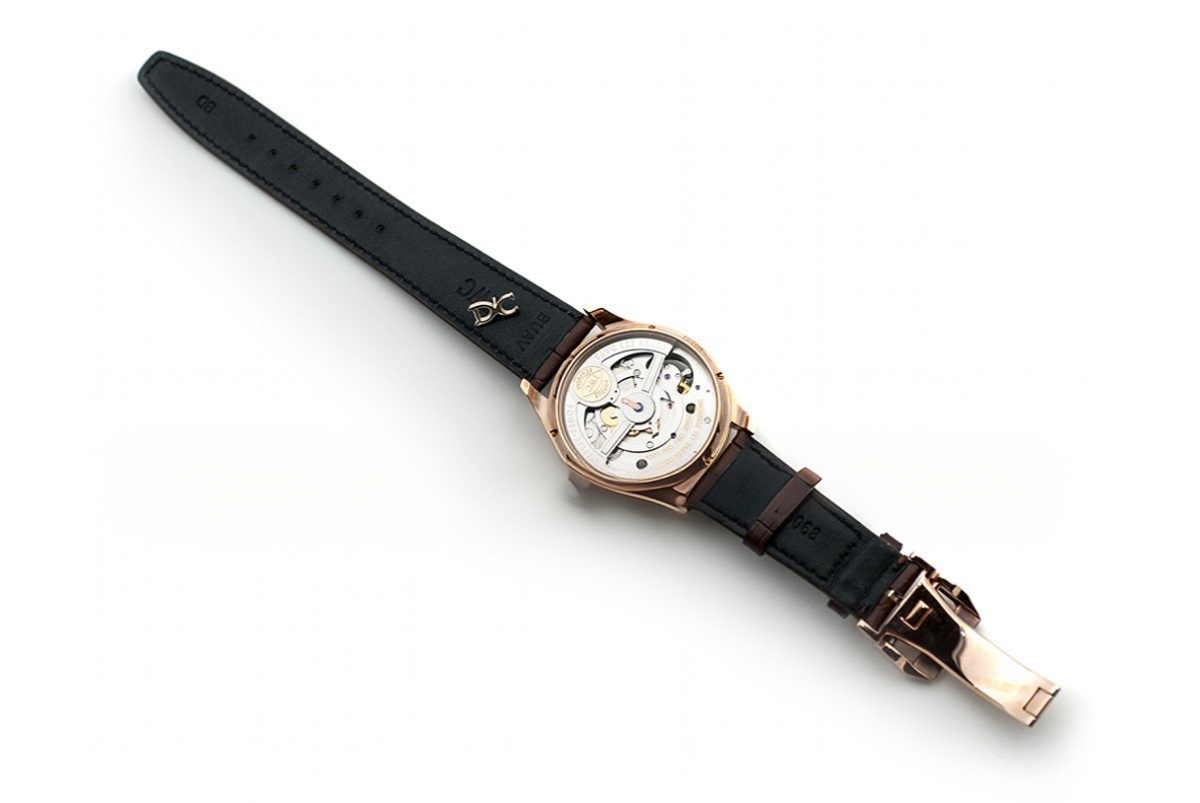 IWC Portuguese Regulator Tourbillon IW5446 White Dial in Rose Gold-fasswatch