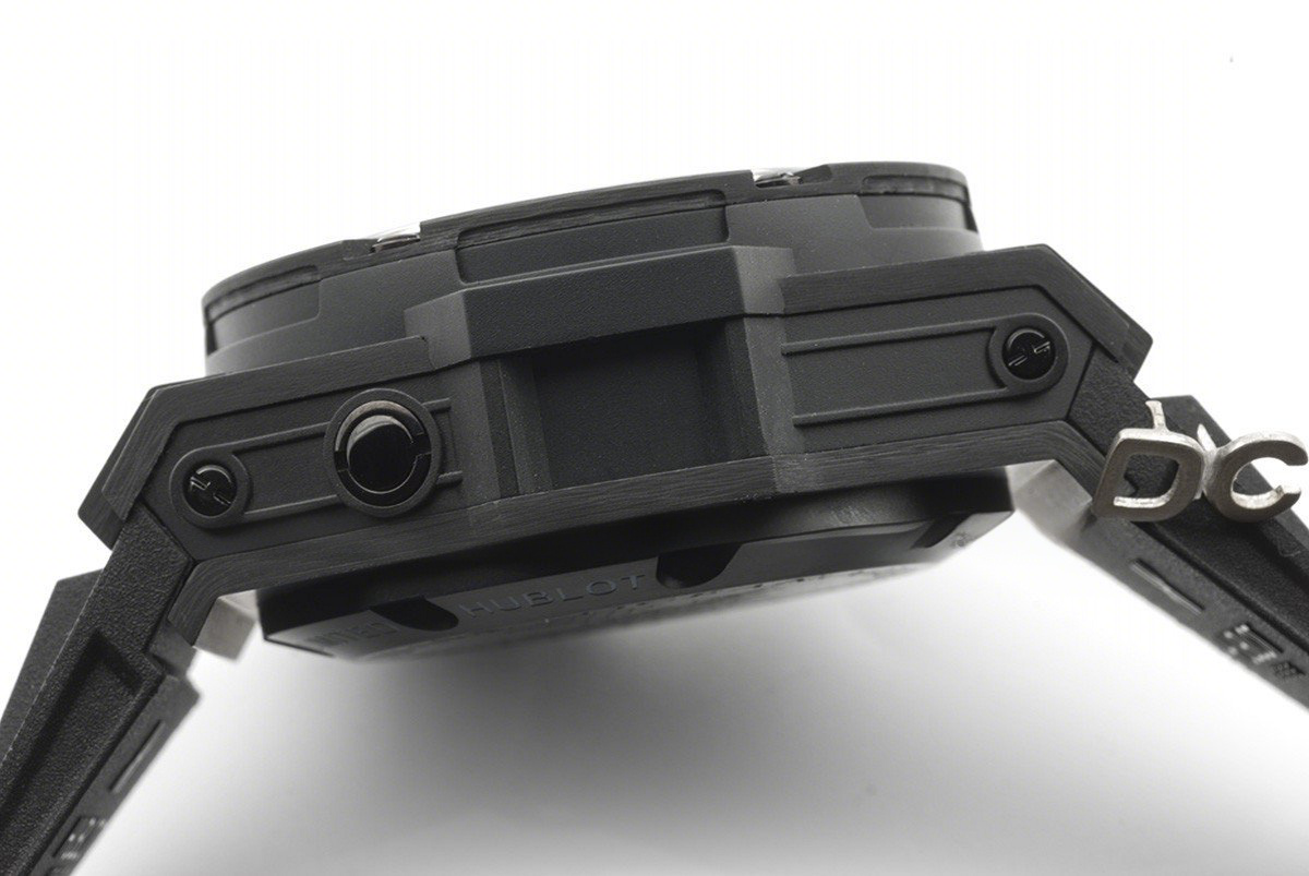 Hublot King Power Oceanographic 4000m Diver Carbon All Black Blue-fasswatch