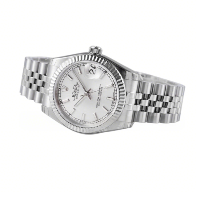 Rolex Datejust 31 278274 Silver Dial Stick Markers in Steel-fasswatch