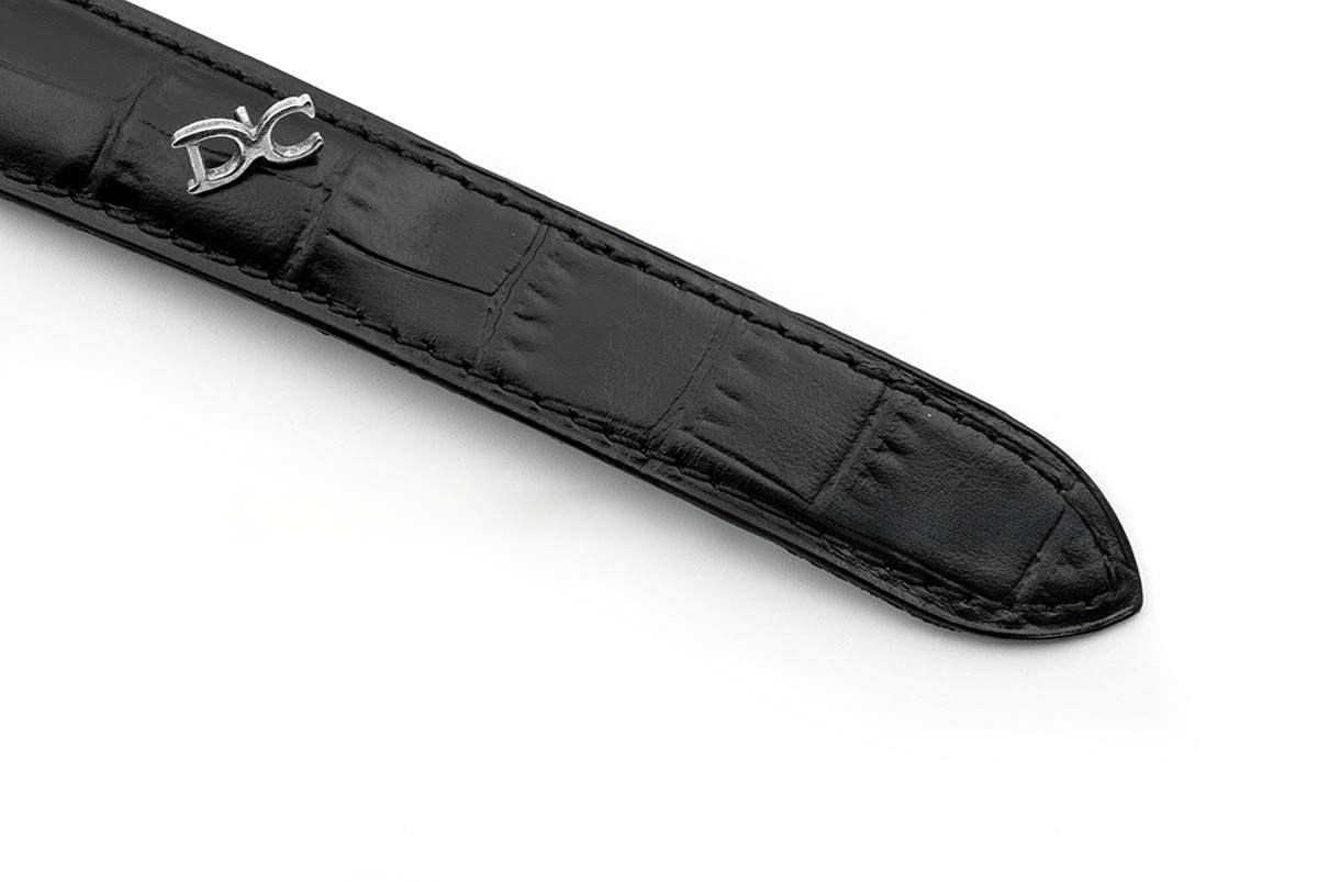 Cartier Drive de Cartier Tourbillon Grey Dial in Rose Gold on Black Leather Strap-fasswatch