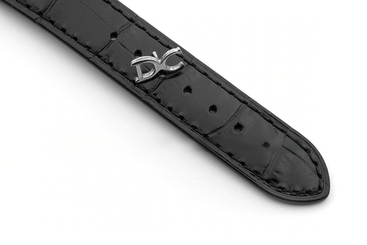 Patek Philippe Calatrava 5227J White Dial in Yellow Gold on Black Leather Strap-fasswatch