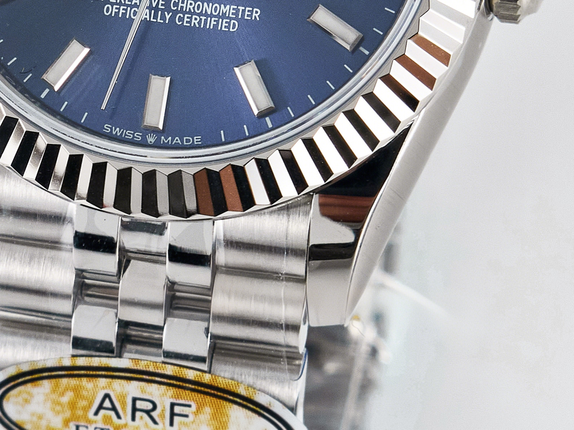 Rolex DateJust 31 278274 ARF 1:1 Best Edition 904L Steel Blue Dial Stick Marker on SS Jubilee Bracelet ETA 2688-fasswatch