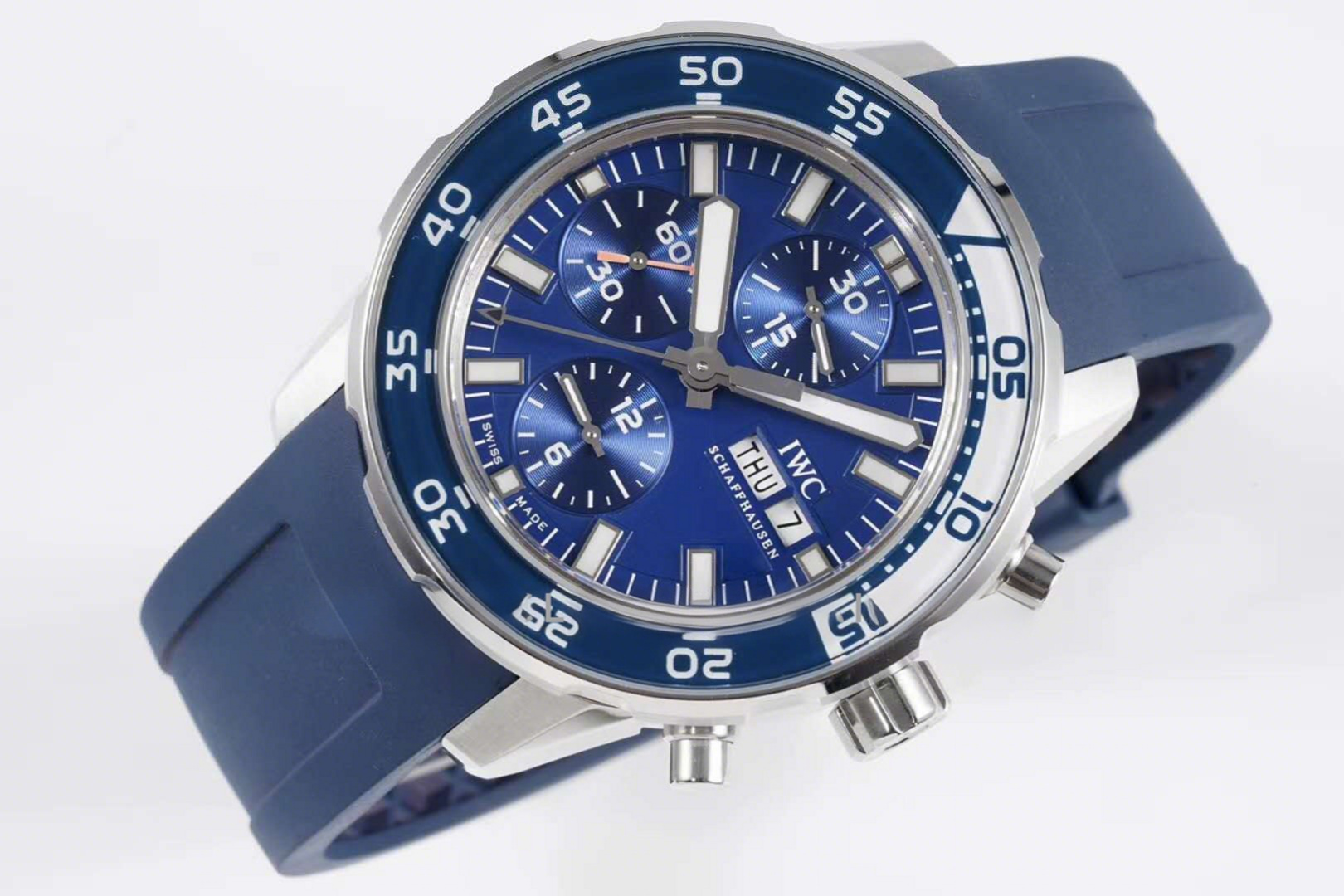 IWC Aquatimer Chronograph IW376711 Blue Dial-fasswatch