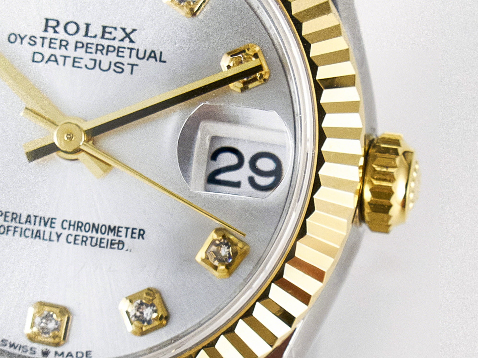Rolex DateJust 31 278273 ARF 1:1 Best Edition 904L Steel White MOP Dial on SS/YG Oyster Bracelet ETA 2688-fasswatch