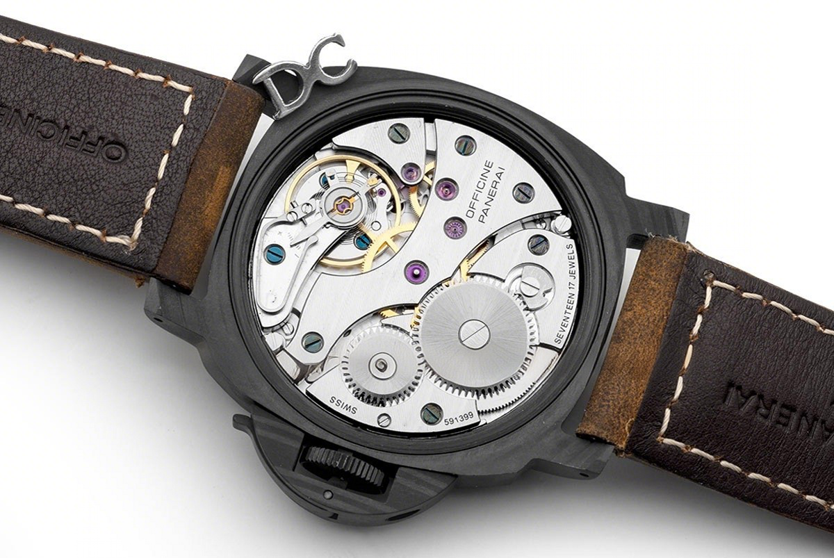 Panerai PAM360 Luminor Marina with Paneristi Logo-fasswatch