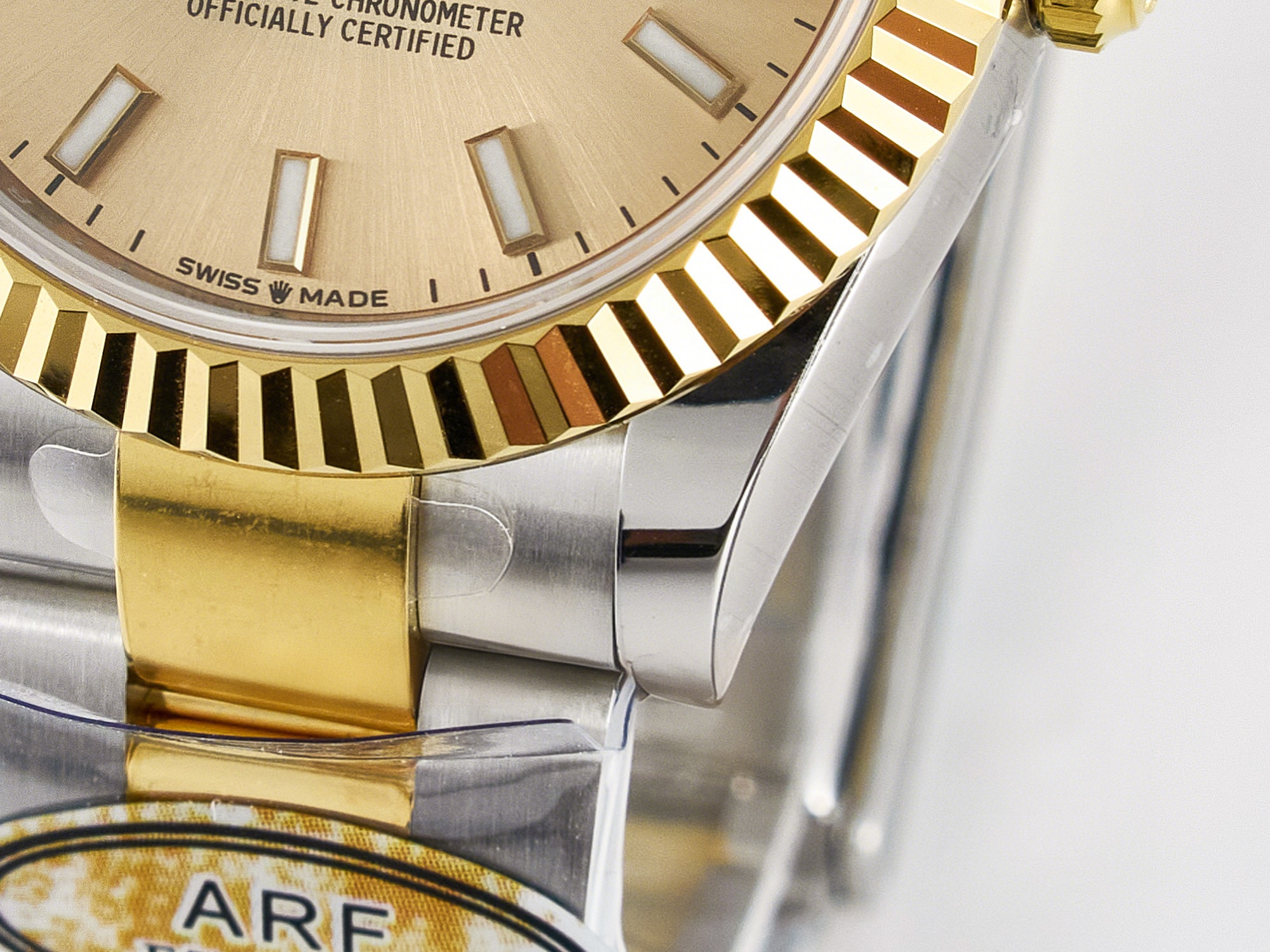 Rolex DateJust 31 278273 ARF 1:1 Best Edition 904L Steel YG Dial Stick Marker on SS/YG Oyster Bracelet ETA 2688-fasswatch