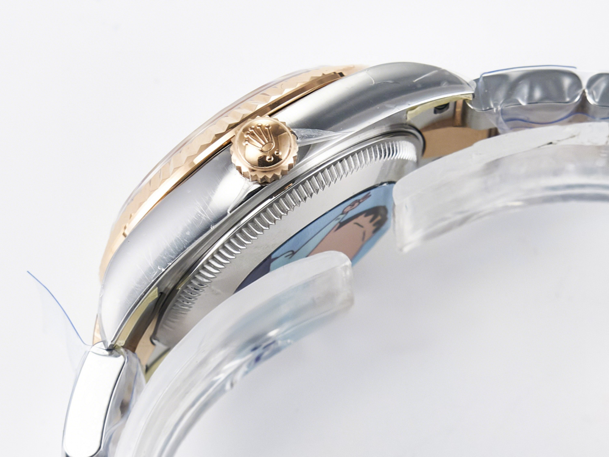 Rolex DateJust 31 278271 ARF 1:1 Best Edition 904L Steel RG Diamonds Dial on SS/RG Oyster Bracelet ETA 2688-fasswatch