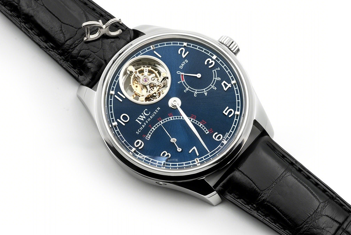 IWC Portugese Tourbillon Mystere Retrograde IW504603 in White Gold-fasswatch