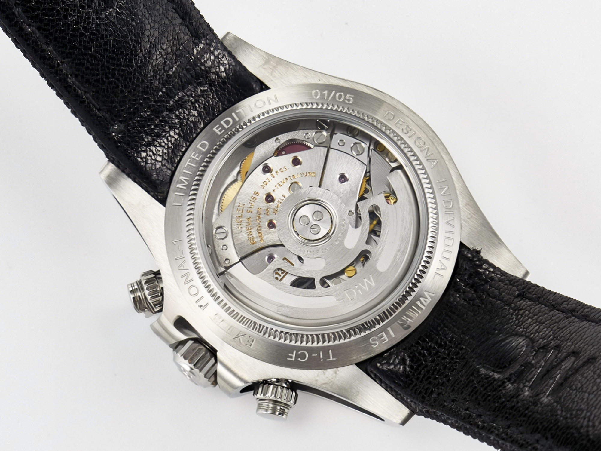 Rolex Daytona EXCEPTIONAL-1 DIWF Best Edition Gray Dial on Black Nylon Strap SH4130-fasswatch