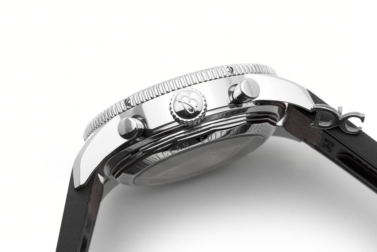 Breitling Superocean Heritage II B01 Chronograph in Silver Dial on Steel on Brown Leather Strap-fasswatch