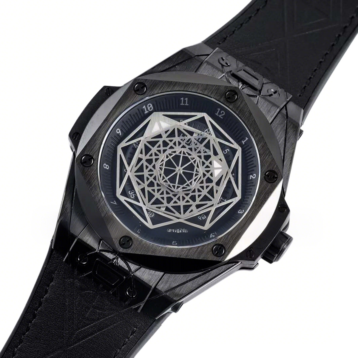 Hublot Big Bang Unico Sang Bleu in PVD-fasswatch