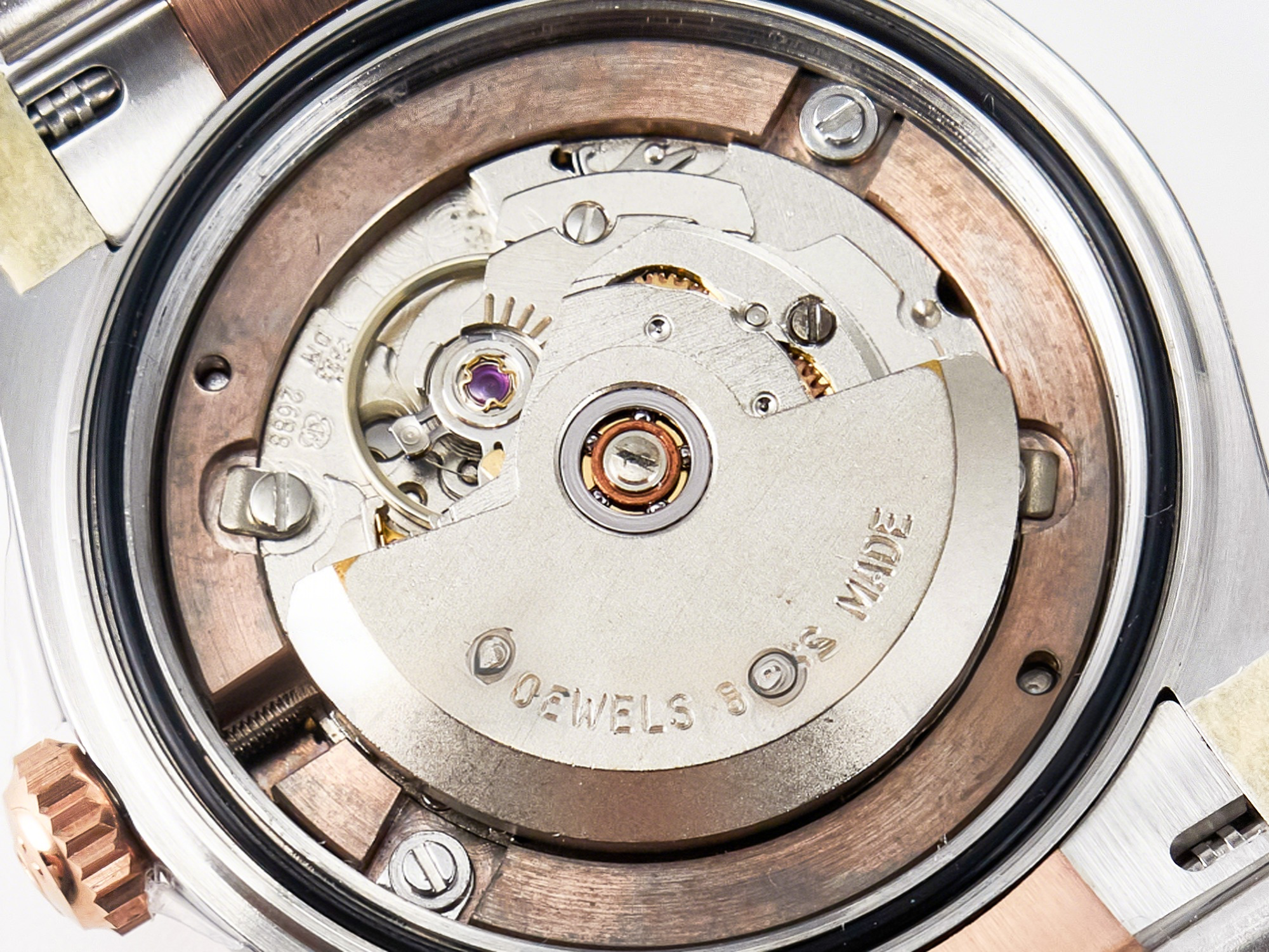 Rolex DateJust 31 278271 ARF 1:1 Best Edition 904L Steel Brown Roman Diamonds Dial on SS/RG Oyster Bracelet ETA 2688-fasswatch