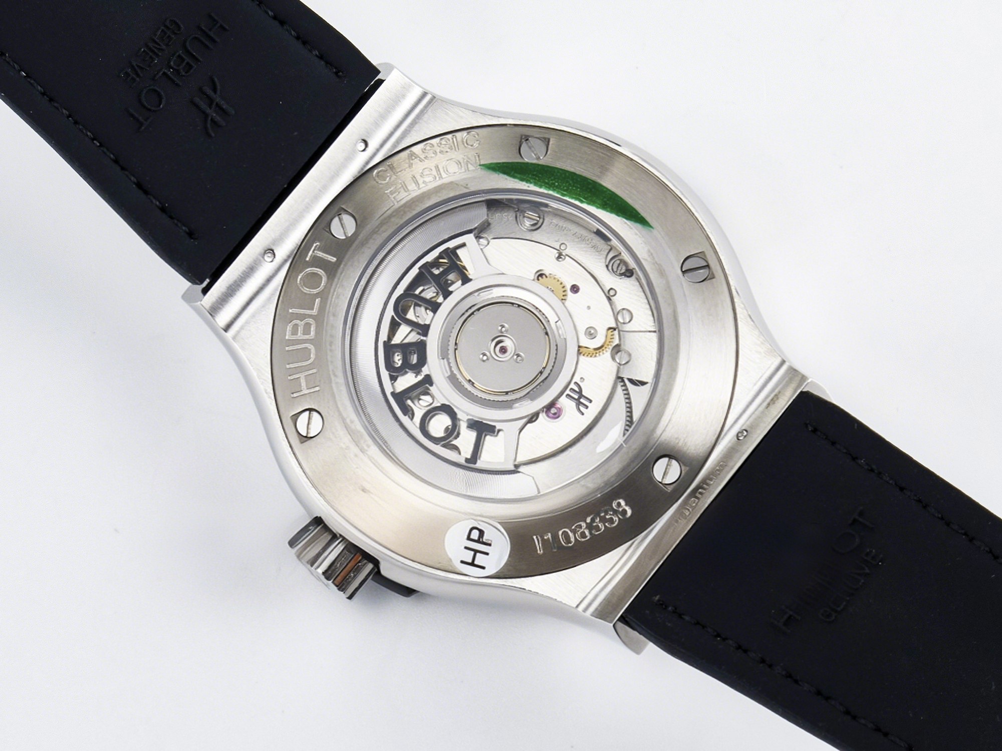 Hublot Classic Fusion Bang 42mm HBF 1:1 Best Edition Gray Dial on Gray Leather Strap A2892-fasswatch