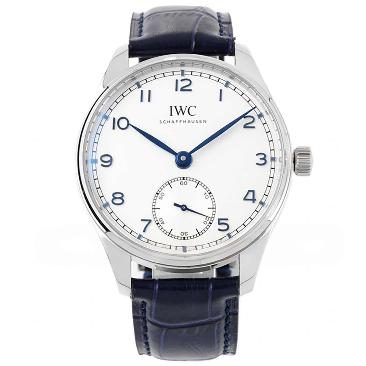 IWC Portugieser Automatic 40 IW358304 White Dial in Steel-fasswatch