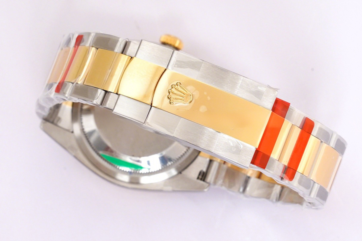 Rolex Datejust 36 126233 Golden Motif Dial in Steel/Yellow Gold in Oyster Bracelet-fasswatch