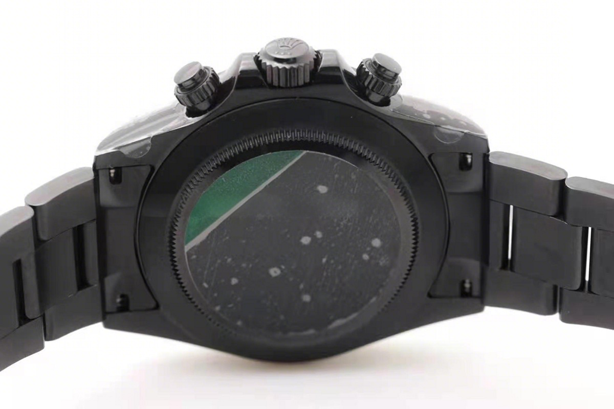 Rolex Daytona Blaken Matt Black-fasswatch