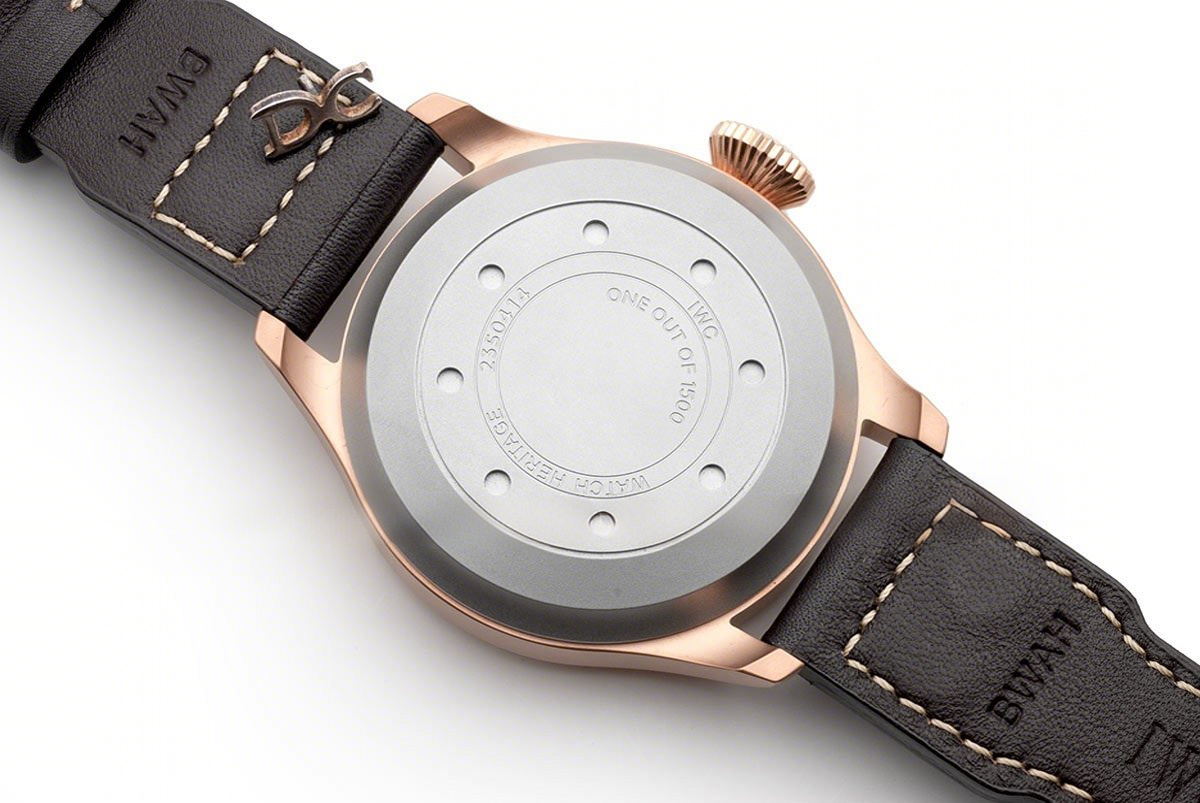 IWC Big Pilot’s Watch Heritage IW501005 Black Dial in Bronze-fasswatch