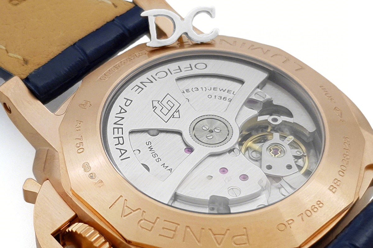 Panerai PAM1112 Luminor Marina Goldtech™ Sole Blu 44mm-fasswatch