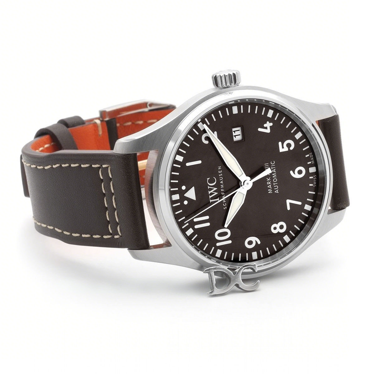 IWC Pilot’s Watch Mark XVIII (Antoine De Saint Exupery) IW327003 Brown Dial on Leather Strap-fasswatch