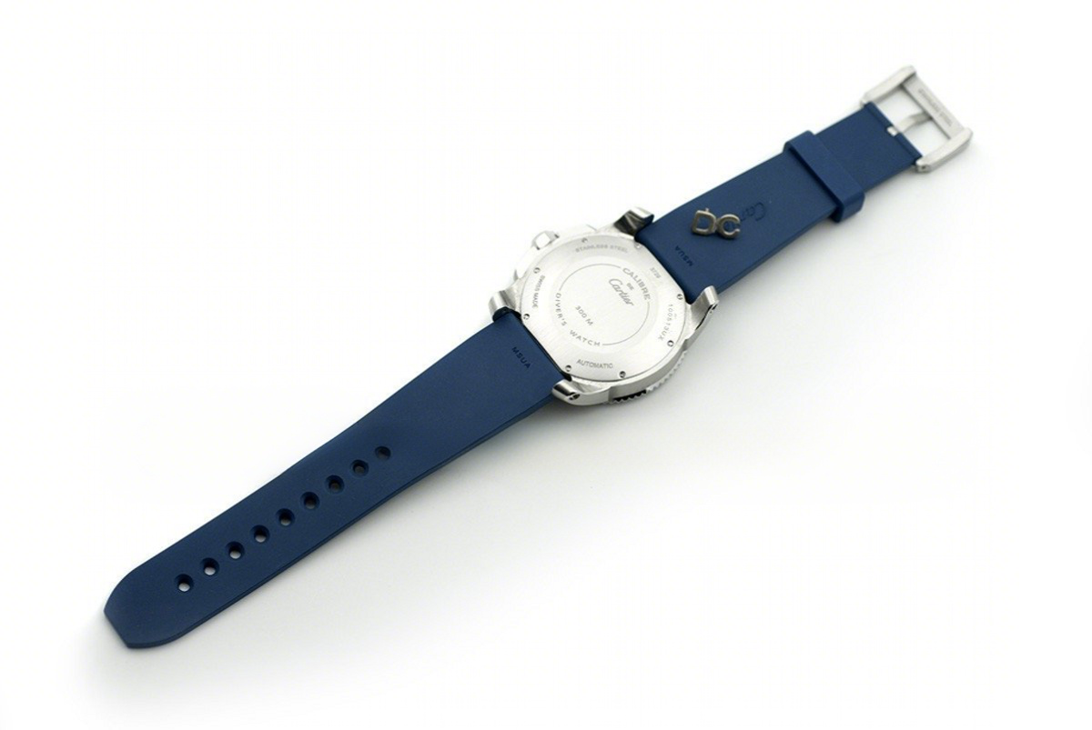 Calibre de Cartier Diver Blue Dial in Steel-fasswatch