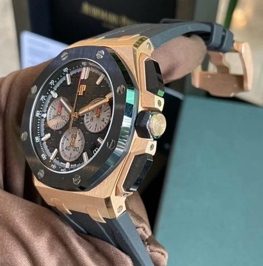 Audemars Piguet Royal Oak Offshore Chronograph Rose Gold Case 26420ro.oo.a002ca.01-fasswatch