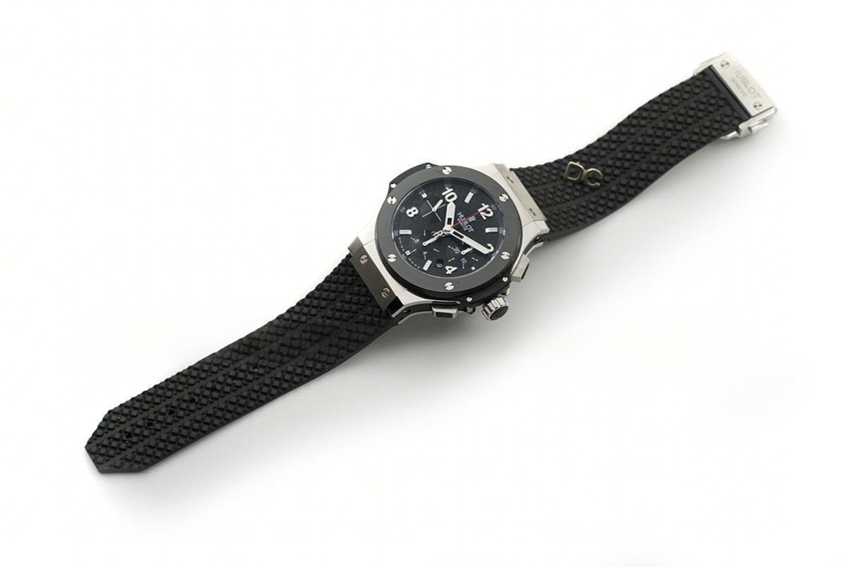 Hublot Big Bang Chronograph Evolution Steel and Ceramic-fasswatch