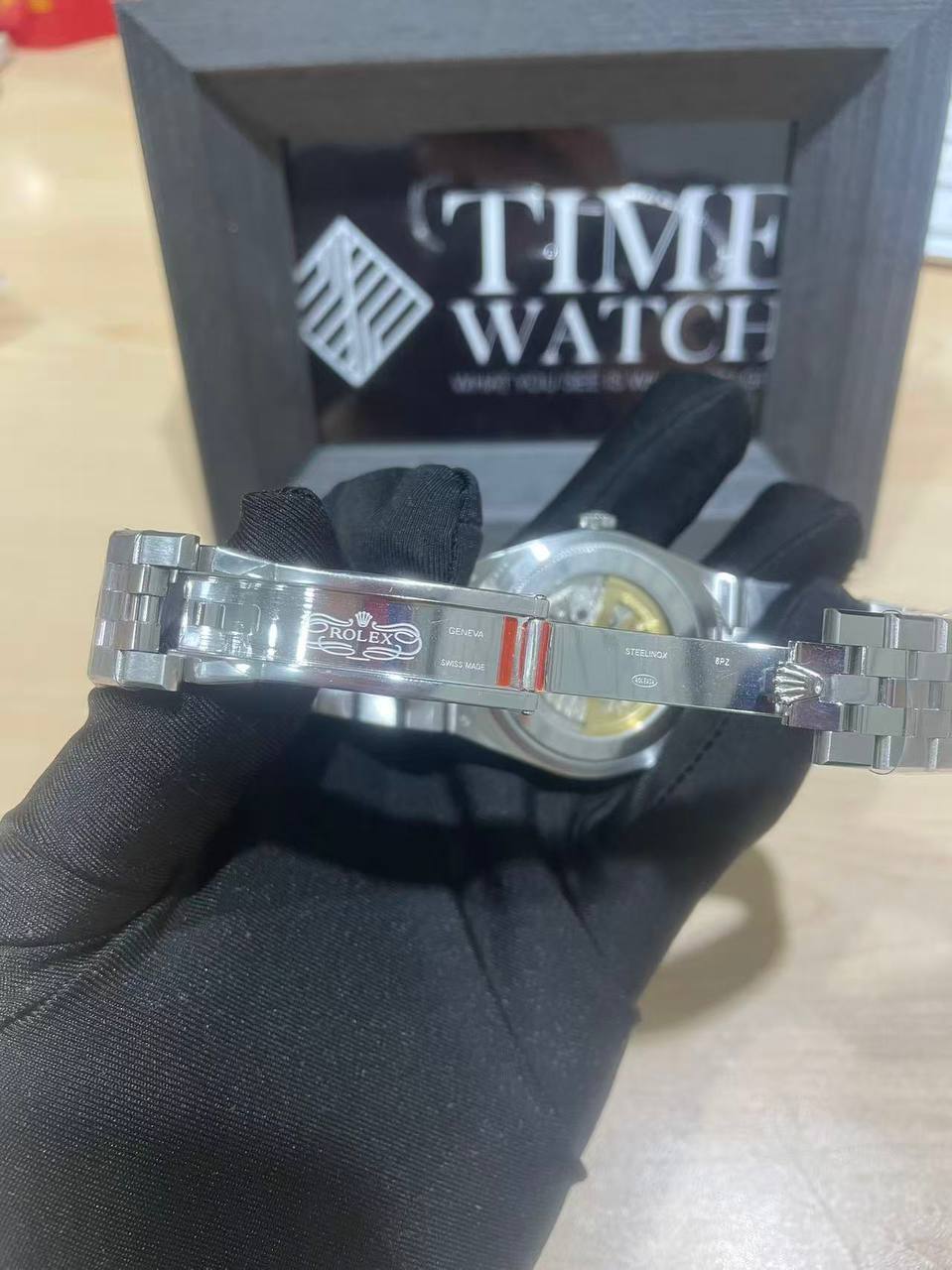 (New in 2025) Rolex M127334-0001 Land-Dweller white/blue/light blue/light white/white rose-fasswatch