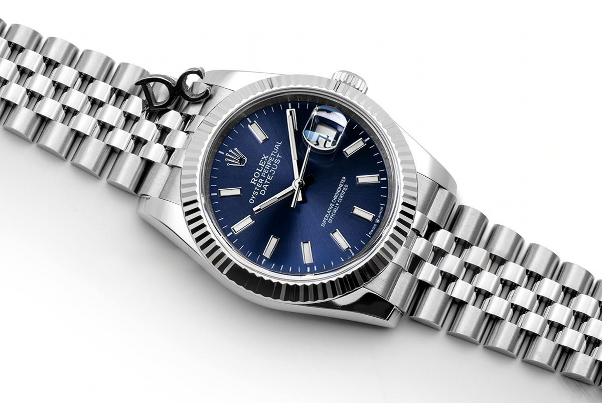 Rolex Datejust 36 116234 Blue Dial with Stick Markers-fasswatch