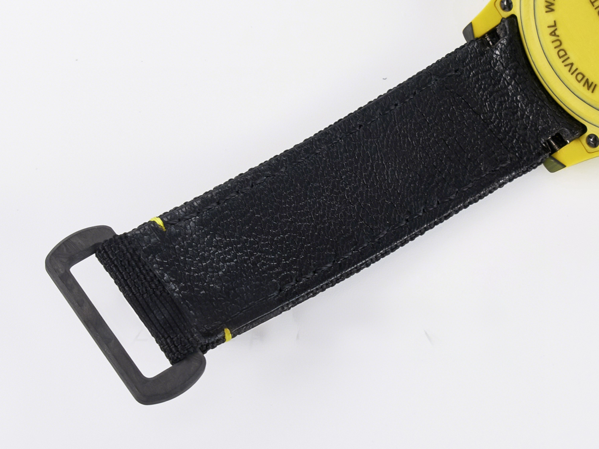 Rolex Daytona DIW Yellow Carbon Case DIWF Edition Black/White Dial on Black Nylon Strap A7750-fasswatch