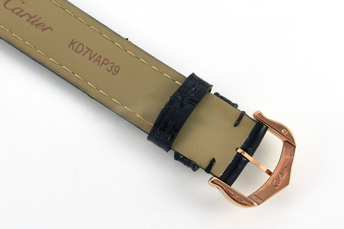 Cartier Ronde Must De Cartier 29mm White Dial in Rose Gold-fasswatch