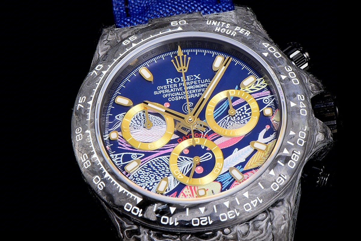 Rolex Daytona DIW Custom Fish Dial-fasswatch