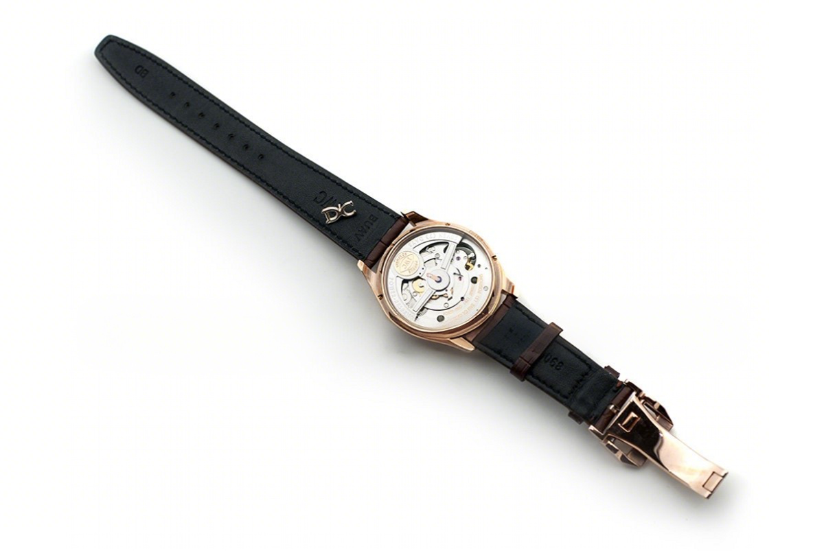 IWC Portuguese Regulator Tourbillon IW5446 Grey Dial in Rose Gold-fasswatch